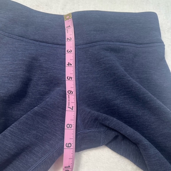 Athleta Blue Leggings with Seamless Waistband and Stretchy Fit - Picture 4 of 12